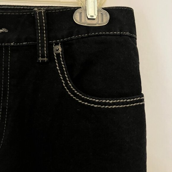 Levi's 527 Women's Boot Cut Jeans Black Size 14 Denim 30x28 - Picture 2 of 7